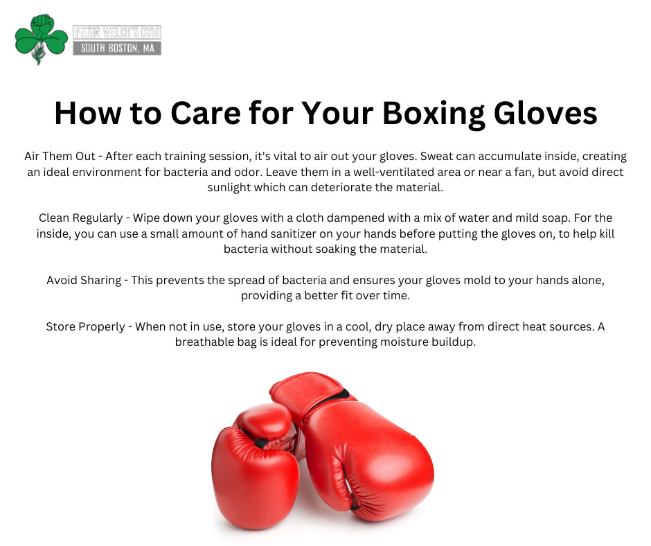 Taking care of your boxing gloves is crucial for maintaining both their longevity and your comfort during training. Here's how to keep your gloves in fighting shape. #Gym #Boxing #KidsBoxingClasses #SelfDefenseClasses #Fitness