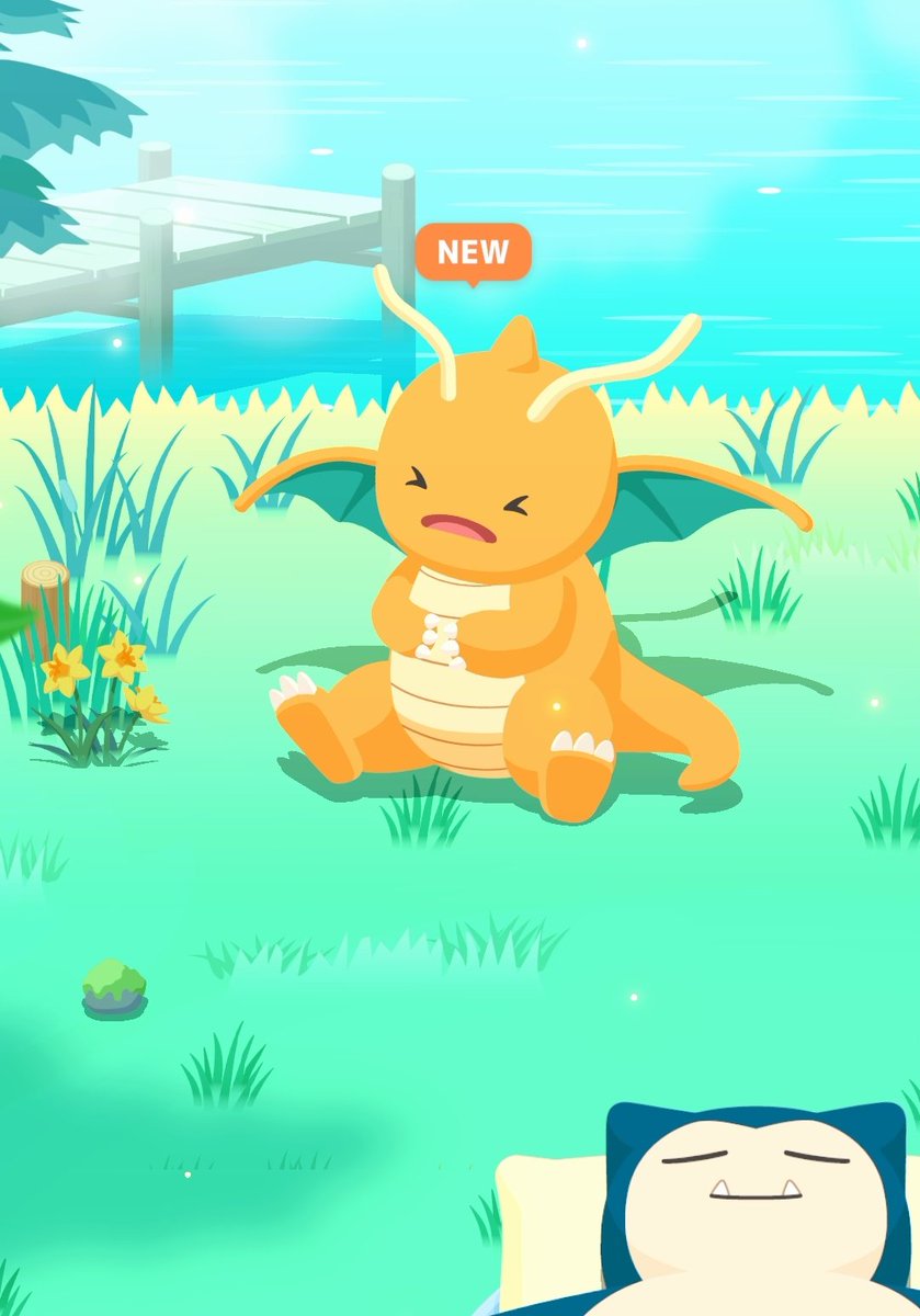 わー！！！めっちゃかわいい！メタモンのカイリュー寝可愛すぎる！！！