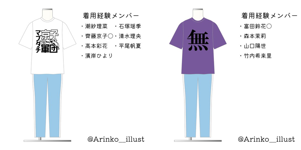 日向坂46衣装 『軍団Tシャツ』 #日向坂46 #小坂の懐入り隊 #東村男前