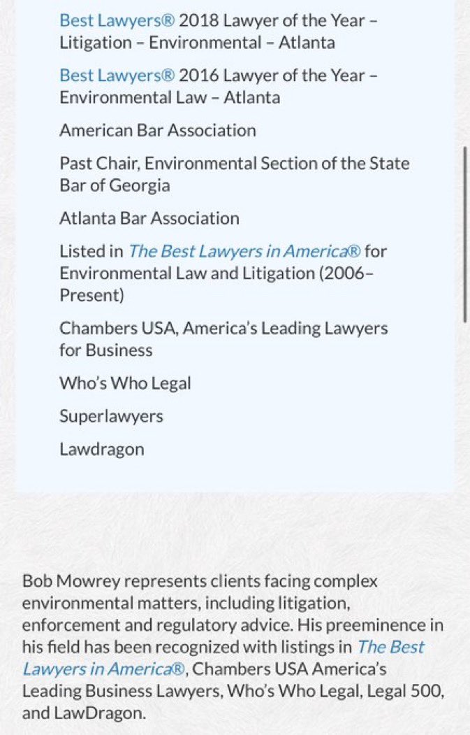 Chris Mowrey, Harry Sisson’s best friend, is the son of Robert D Mowrey.  Robert is partner in one of the largest environmental law firms in the southeast. This includes several cases involving the EPA 💰💰💰

According to financial public records,  Harry Sisson’s parents paid