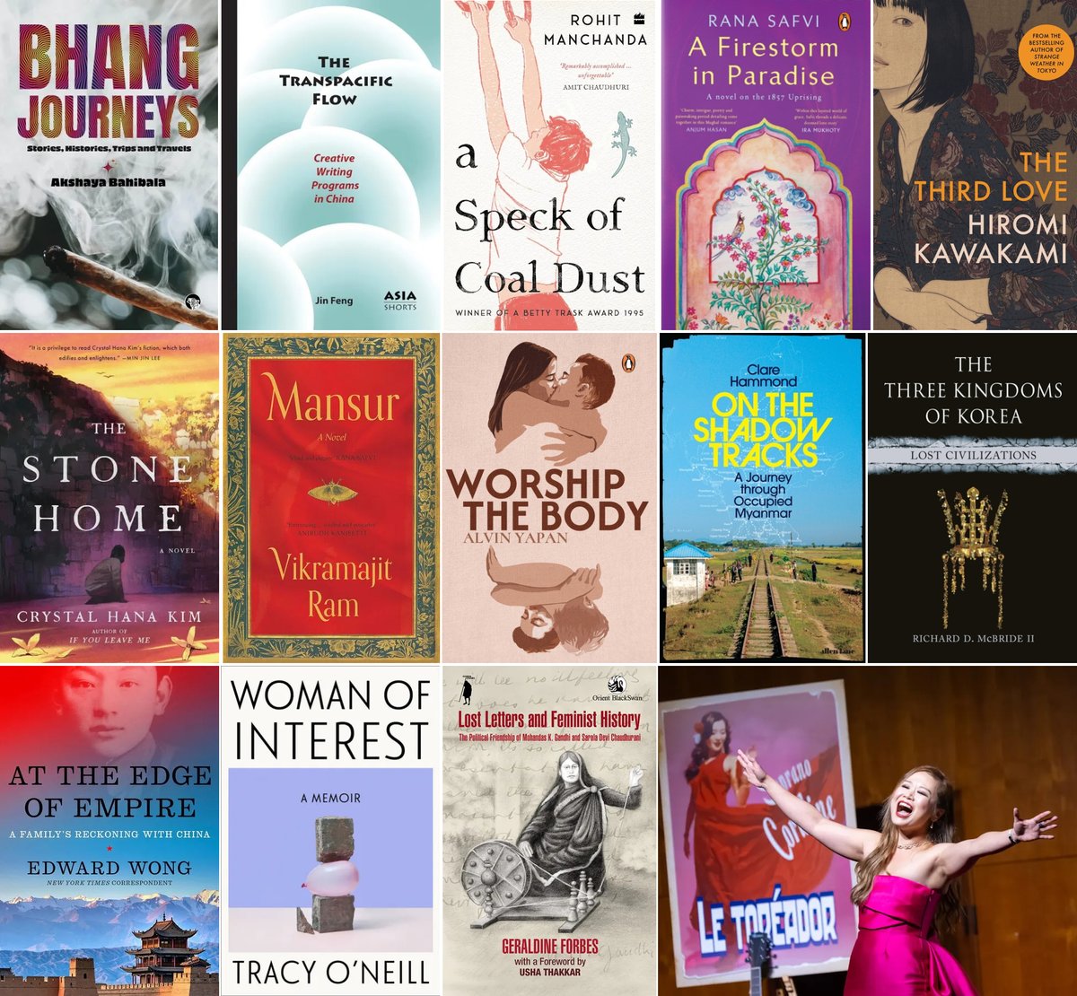 BookReviewsAsia's tweet photo. Recently in the Asian Review of Books [Newsletter for 30 June 2024]: reviews, podcasts, excerpts, performing arts, new book announcements: fiction, historical fiction, literature in translation, memoir, history, travel, education https://t.co/zHOoeYnFAj https://t.co/o2AW9jhKMN
