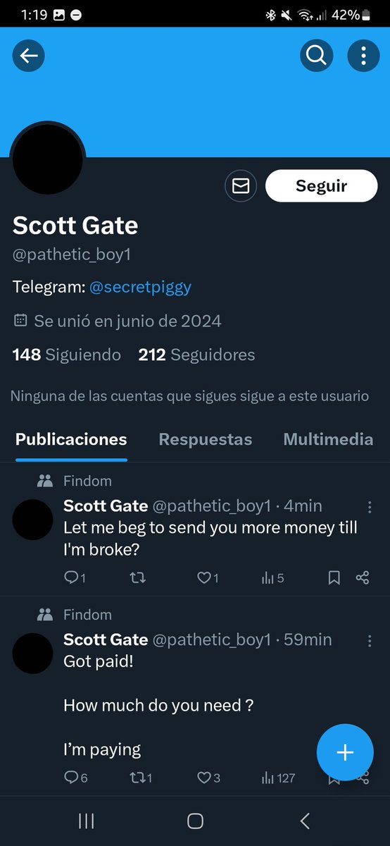 Exposingscamer's tweet photo. Scaaaaamer
@pathetic_boy1 https://t.co/nYL5CTVllB