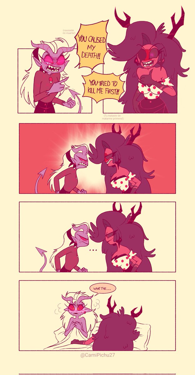 CamiPichu27's tweet photo. Que jariosa situación

#HelluvaBoss  #HelluvaBossFanart https://t.co/gbFEg1Ejpl