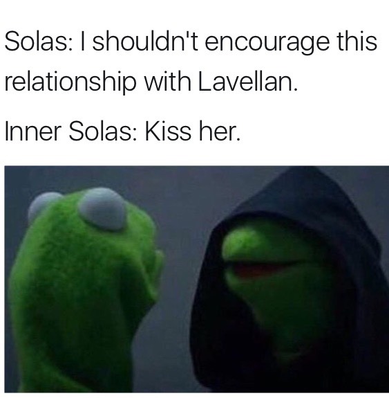 Solas through all of DAI:

#DragonAge