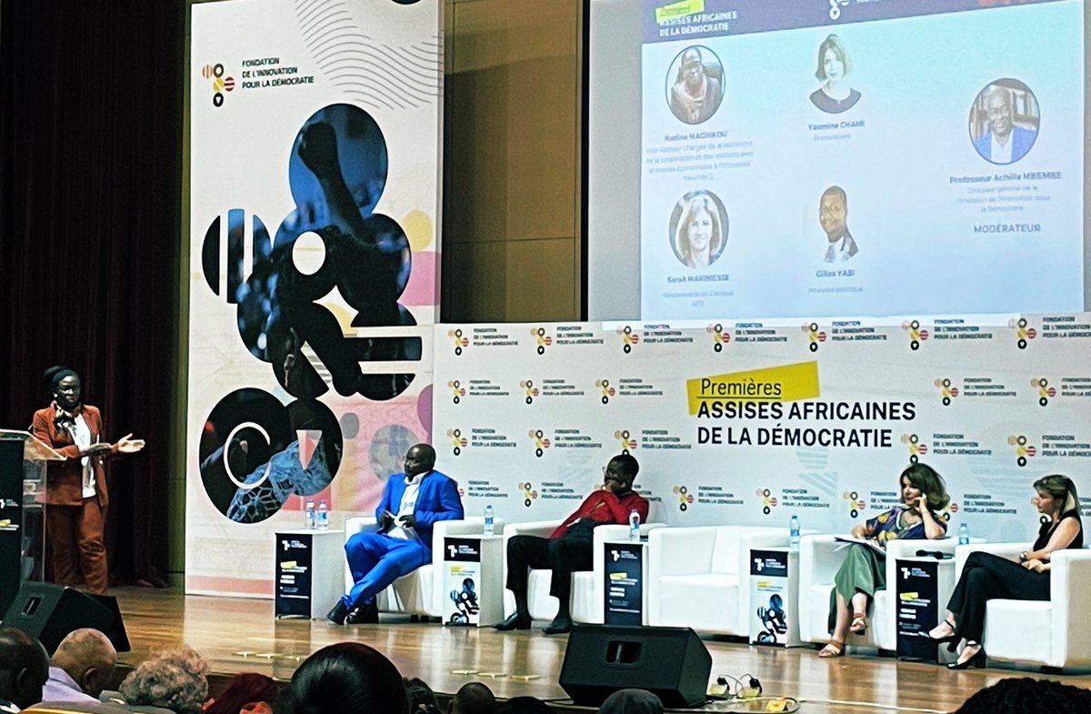 Dans les troubles qui frappent nos sociétés politiques, heureux d’avoir pu participer aux 1ères assises africaines de la démocratie #PAAD2024 à #Praia 🇨🇻
voulues par <a href="/AchilleMbembe1/">Achille Mbembe</a> et son équipe <a href="/livingdemocracy/">Fondation de l'innovation pour la démocratie</a>, avec <a href="/ChTaubira/">Christiane Taubira</a> <a href="/1ElisaMoreno/">Élisabeth Moreno</a> <a href="/YabiGilles/">Yabi Gilles</a> <a href="/yasmineChami7/">yasmine Chami</a> etc. 🙏🏼🙏🏼