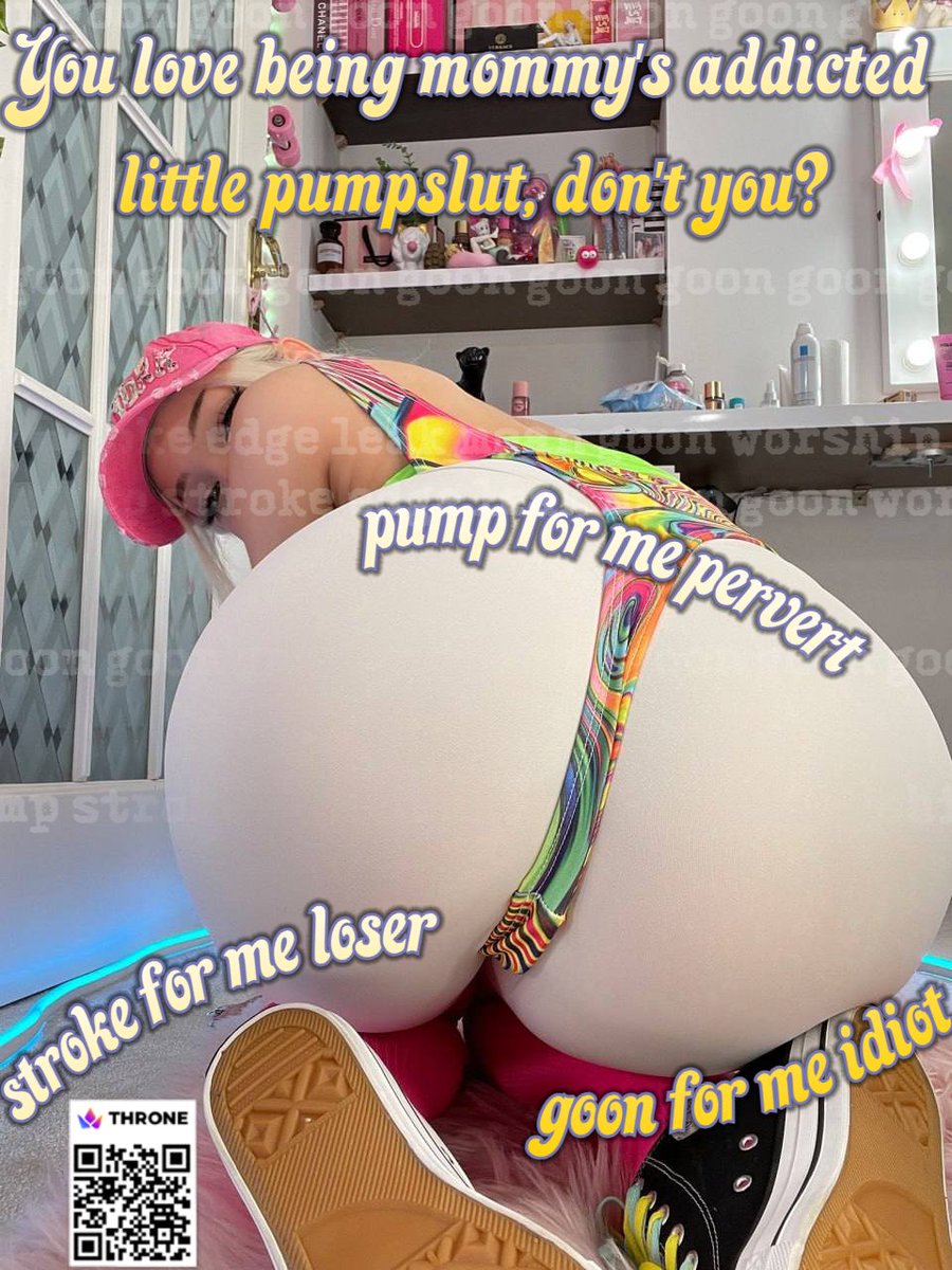 goonslutcaps's tweet photo. mommy loves when you lose your fucking mind for her
@alicedelish #goonslutcaps #mycaps #mindlessmaggie #egirl #pumpslut #gooner #gooning #goon #edge #stroke #femdom #joi #gooncaps https://t.co/Q19xsFYlpD