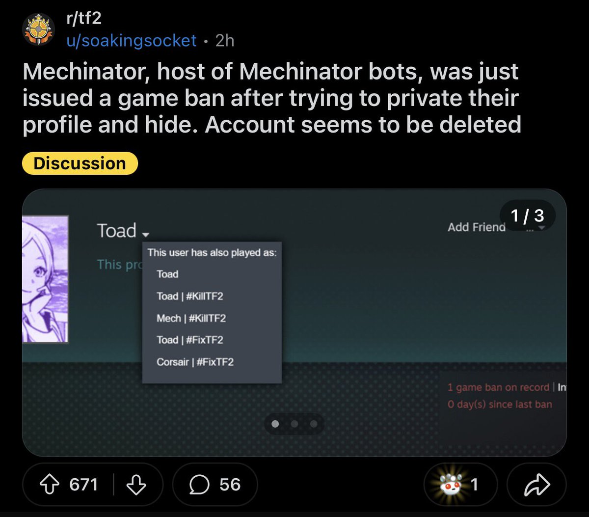 Interstellis's tweet photo. Valve cooking?

#FixTF2 / #SaveTF2 https://t.co/maQpHeCkVy