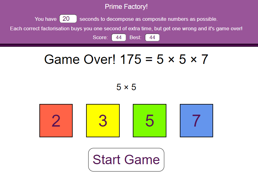 StudyMaths's tweet photo. NEW: A primal twist on Beat the Clock.

Apologies in advance if this takes up your evening.

https://t.co/z4R4aOcylW https://t.co/0XPGi43gGp