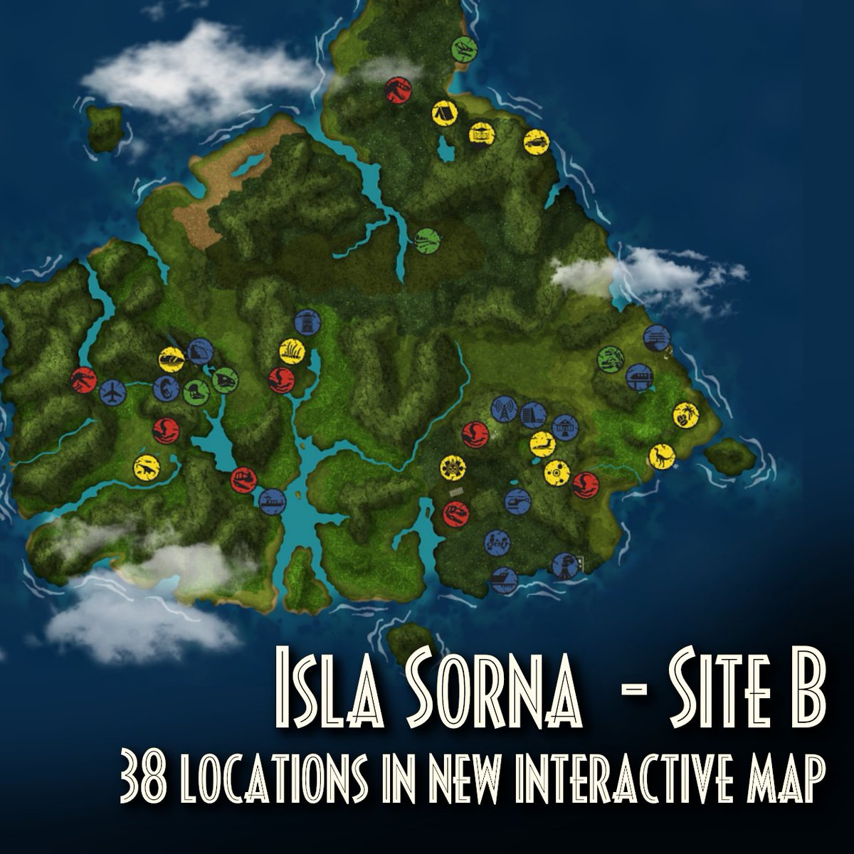 Lucca2951's tweet image. To wrap up #JurassicJune, the long-awaited Sorna Update to the Jurassic Field Guide is NOW LIVE! 🦕

Learn everything about John Hammond&apos;s Lost World with new Animals, Plants and a new interactive map!
lucca2951.wixsite.com/jurassic-field…

#JurassicPark3 #TheLostWorld #JurassicParkTrespasser