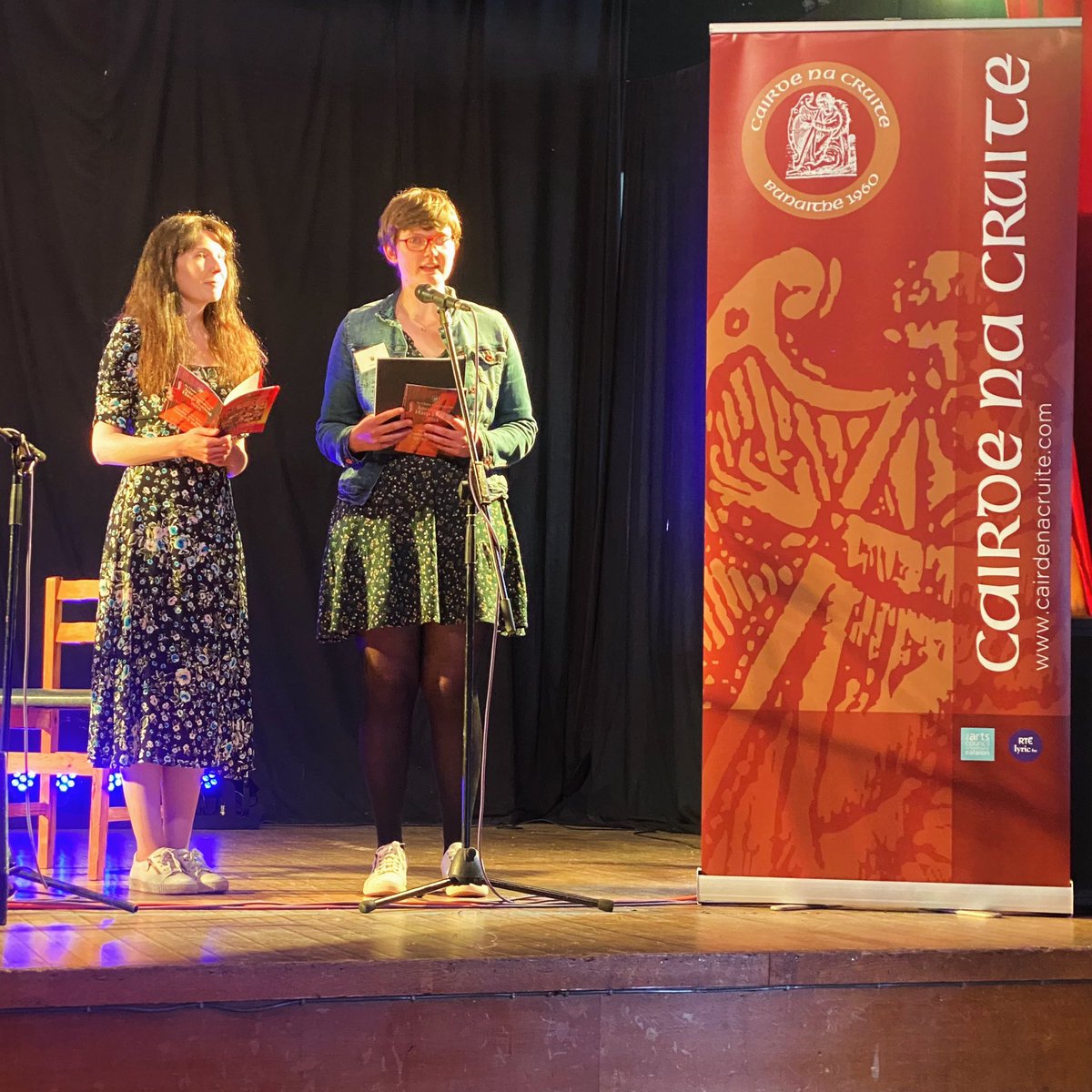 Cairde na Cruite (@ccihf) on Twitter photo Our wonderful CnaC Co-directors Rachel & Fiona starting off proceedings for #ccihf2024
#cairdenacruite #anchuirtchruitireachta #ccihf #harp #irishharp <a href="/artscouncil_ie/">The Arts Council / An Chomhairle Ealaíon</a> @createlouth <a href="/racheld133/">Rachel Duffy</a> <a href="/FionaGryson/">Fiona Gryson</a> Our wonderful CnaC Co-directors Rachel & Fiona starting off proceedings for #ccihf2024
#cairdenacruite #anchuirtchruitireachta #ccihf #harp #irishharp <a href="/artscouncil_ie/">The Arts Council / An Chomhairle Ealaíon</a> @createlouth <a href="/racheld133/">Rachel Duffy</a> <a href="/FionaGryson/">Fiona Gryson</a>