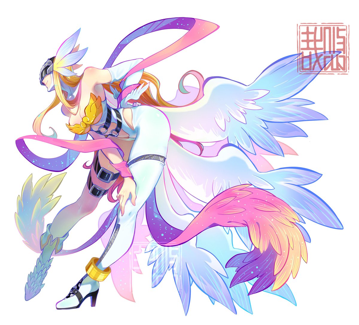 youzaiyouzai112's tweet image. Angewomon
#digimon
#デジモン