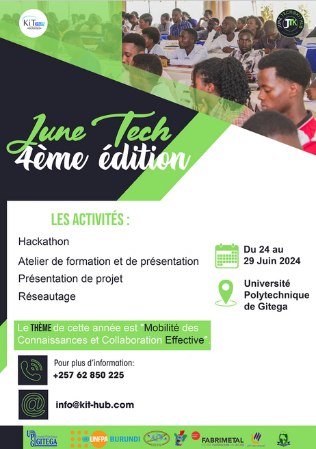 dondelicedushi's tweet image. 🎉 Exciting News! 🎉
 I would like to announce that I participated in #JUNETECH 2024 by @KithubNews  &amp;amp; its partners. Met inspiring innovators, discussed blockchain, AI, IoT, and more. Presented my platform, dufashe.com, with great reception.