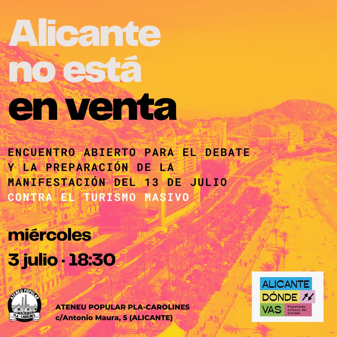 Próximo miércoles a las 18.30h asamblea abierta. ¡Únete!