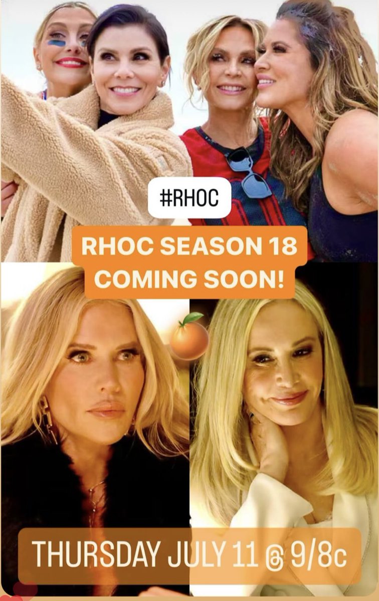 July 11th RHOC is back!!