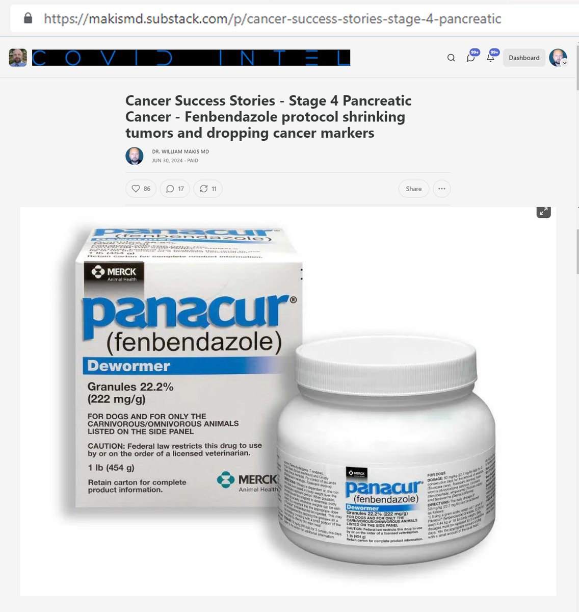 William Makis tweet media