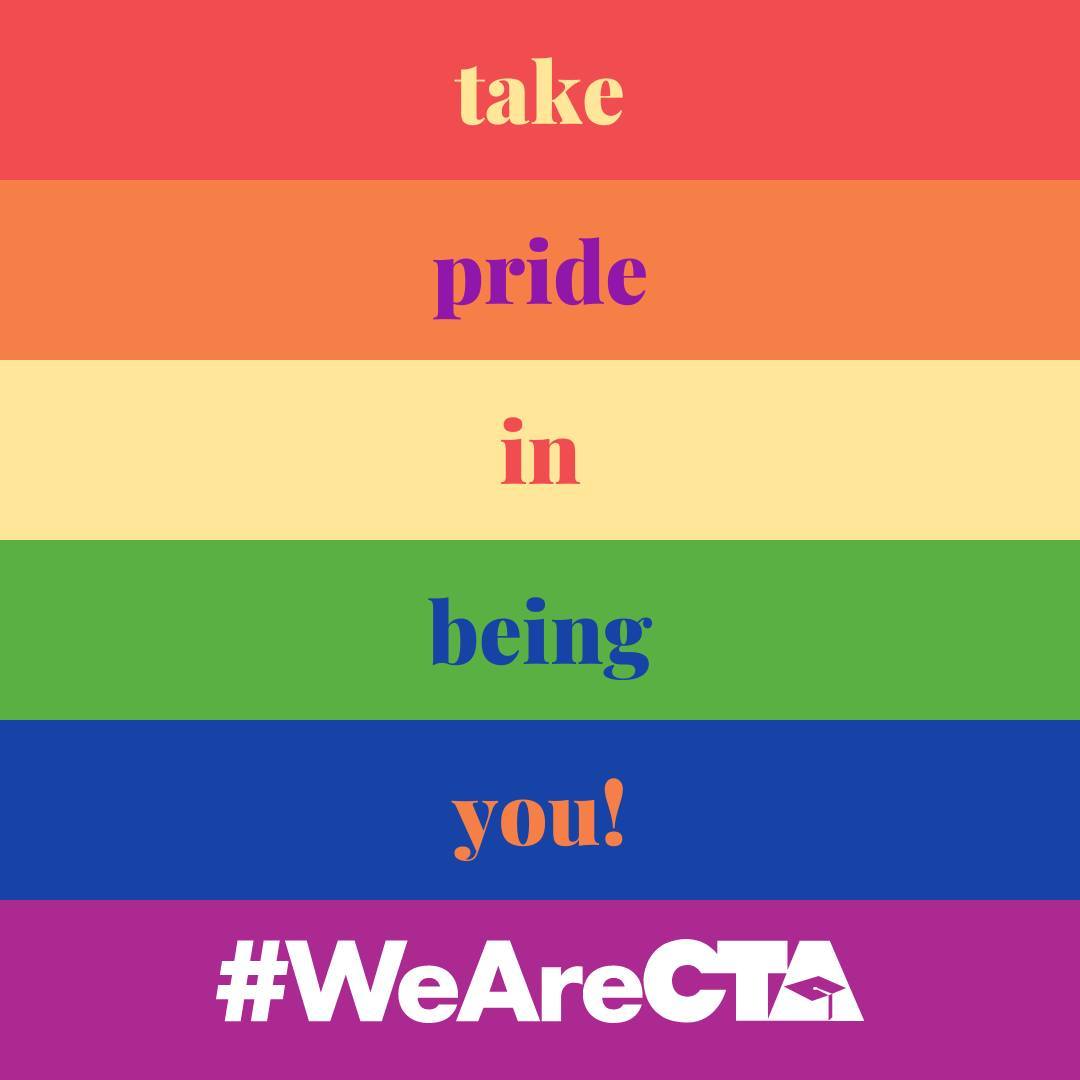 #PrideMonth might be coming to a close, but our solidarity with our #LGBTQ+ educators and students NEVER ends. We see you, we love you, and we are ALWAYS here for you. #WeAreCTA