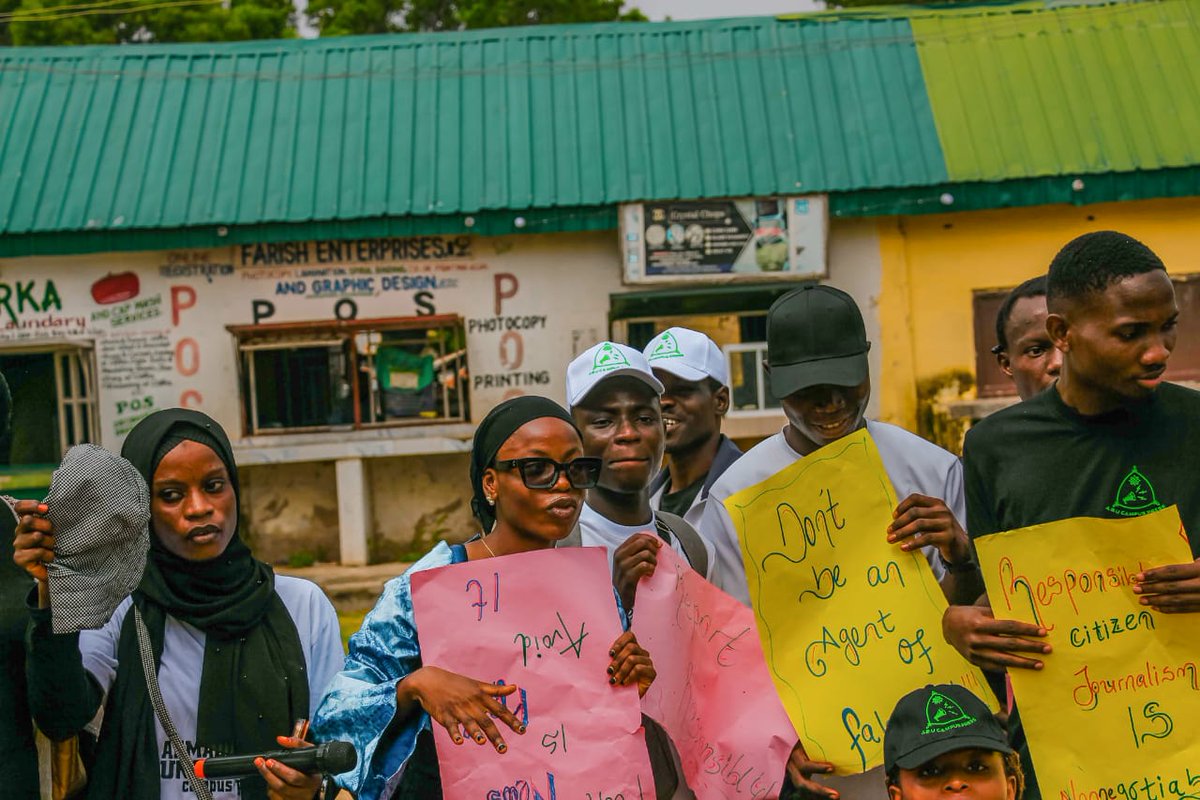 ABUCampuspress's tweet photo. More from our Objective Citizen Journalism Campaign
#abucampuspress #CitizenJournalism #FreePress #CampusJournalism #abusites #abumaincampus #objectivejournalism https://t.co/k8i09yeYkY