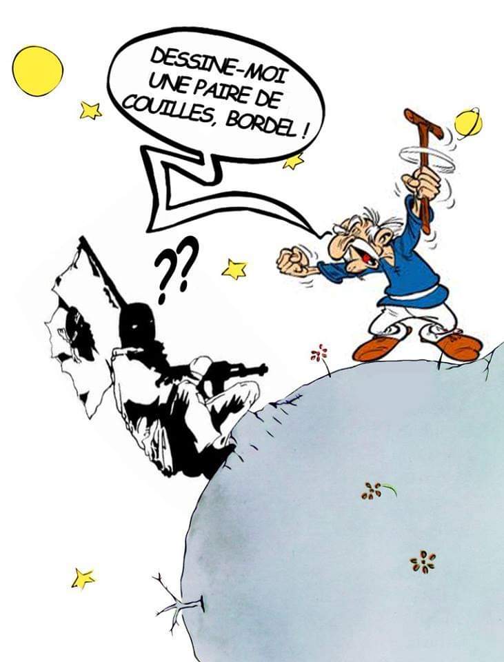 LecaLetizia's tweet photo. Haa ça y est, certains en appellent déjà au FLNC pour combattre le FN ...je ressortirai donc le petit dessin que j'avais sorti il y a qqs années !!! 🙄 https://t.co/dLYUDN3n5X