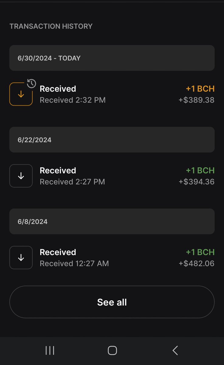 DCA in the works #BitcoinCash #BCH #p2p #Cryptocurrency #1000x #HODL