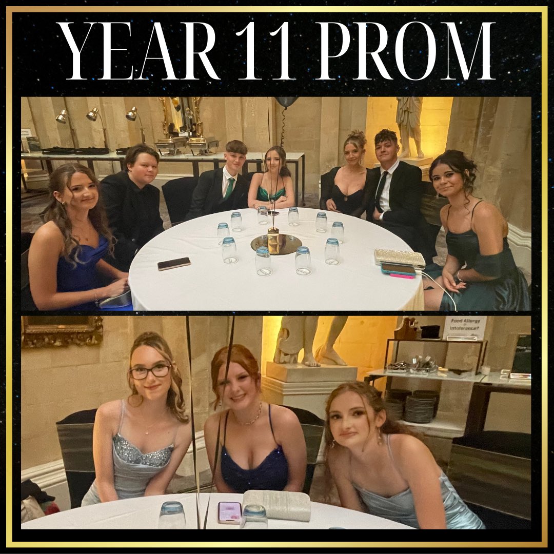 LiftBroadlands's tweet photo. Year 11 Prom ✨
Thank you to Mrs Lewis for organising a brilliant prom and to Mrs Simmons and Mrs Wilson for setting up the venue. 
#broadlands_community #broadlands_prom2024
#oneaet #lifeataet 
@bristolroyal https://t.co/jJmNXLmPcW