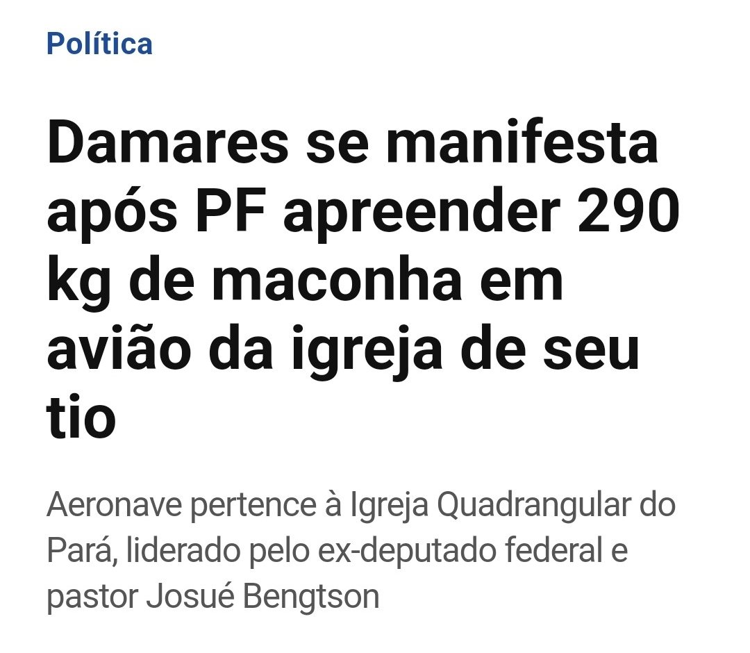 <a href="/cleitinhotmj/">Cleitinho</a> Senador, eu tenho um exemplo mais prático. 40 gramas é usuário. 290 QUILOS É TRÁFICO.