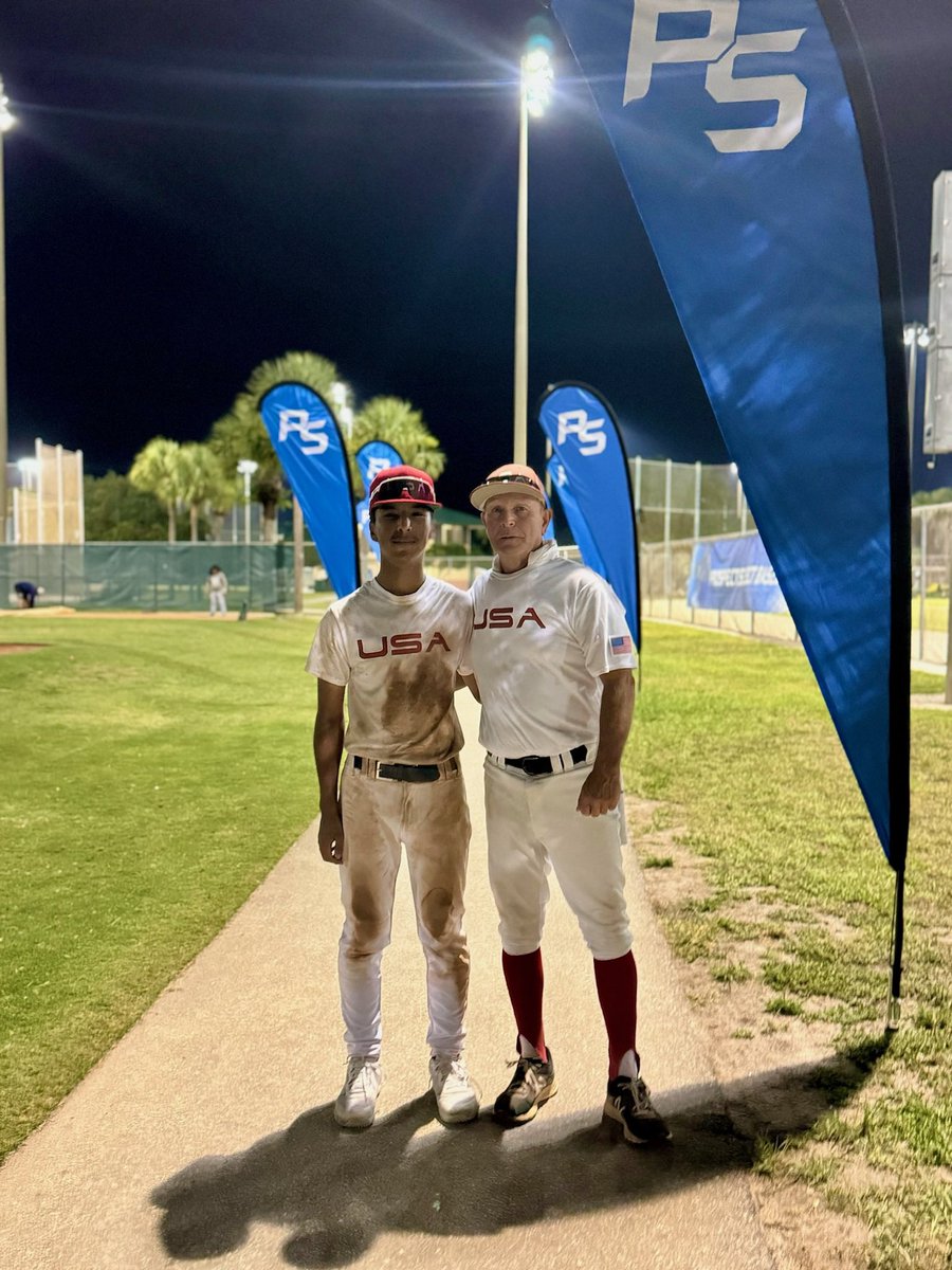 Thank you coach Don Boyer for the opportunity to give me a chance to play for you. Hope to see you again soon 

Our team worked our way up to #1 seed (42 teams) in pool and then we fought a tough battle, losing 2-1 in bracket.

Produced several runs and fielded 1.000 in OF.