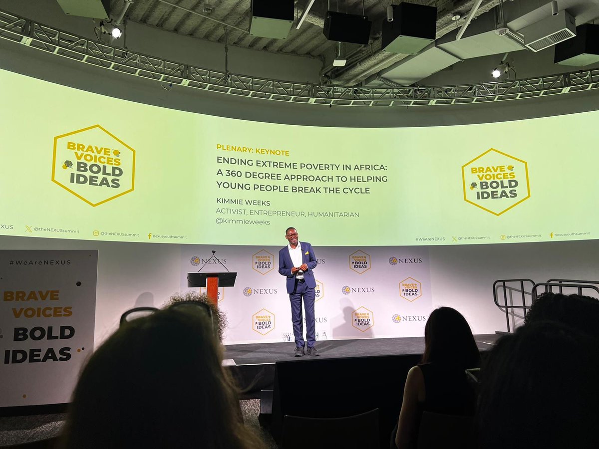kimmieweeks's tweet image. It was an honor to attend and speak at the opening plenary of the Nexus Global Summit in New York.  The event brought together over 600 philanthropists and impact investors from around the world.   #WeAreNexus