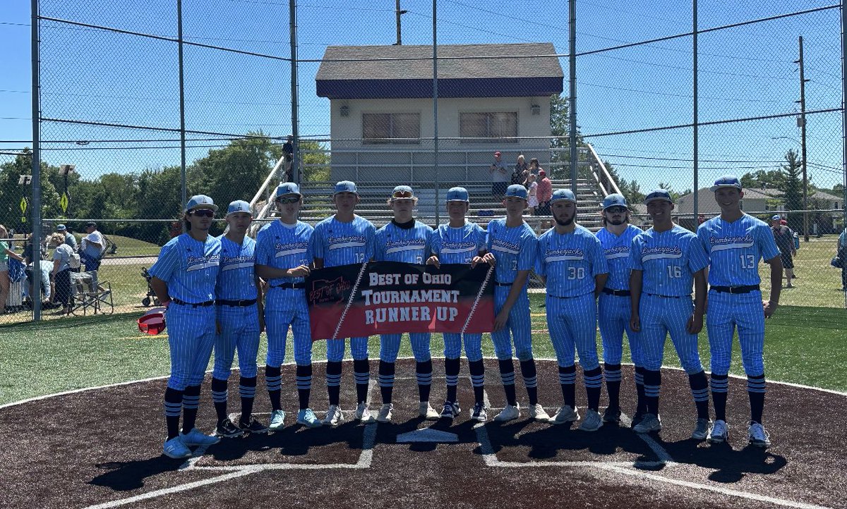 BestofOhio1's tweet photo. Congratulations to the 16U Lumberjack Baseball on Runner Up in the Best Of Ohio “Tournament of Stars World Series @ Wright State University” 🥈 https://t.co/f3OV4cklVf