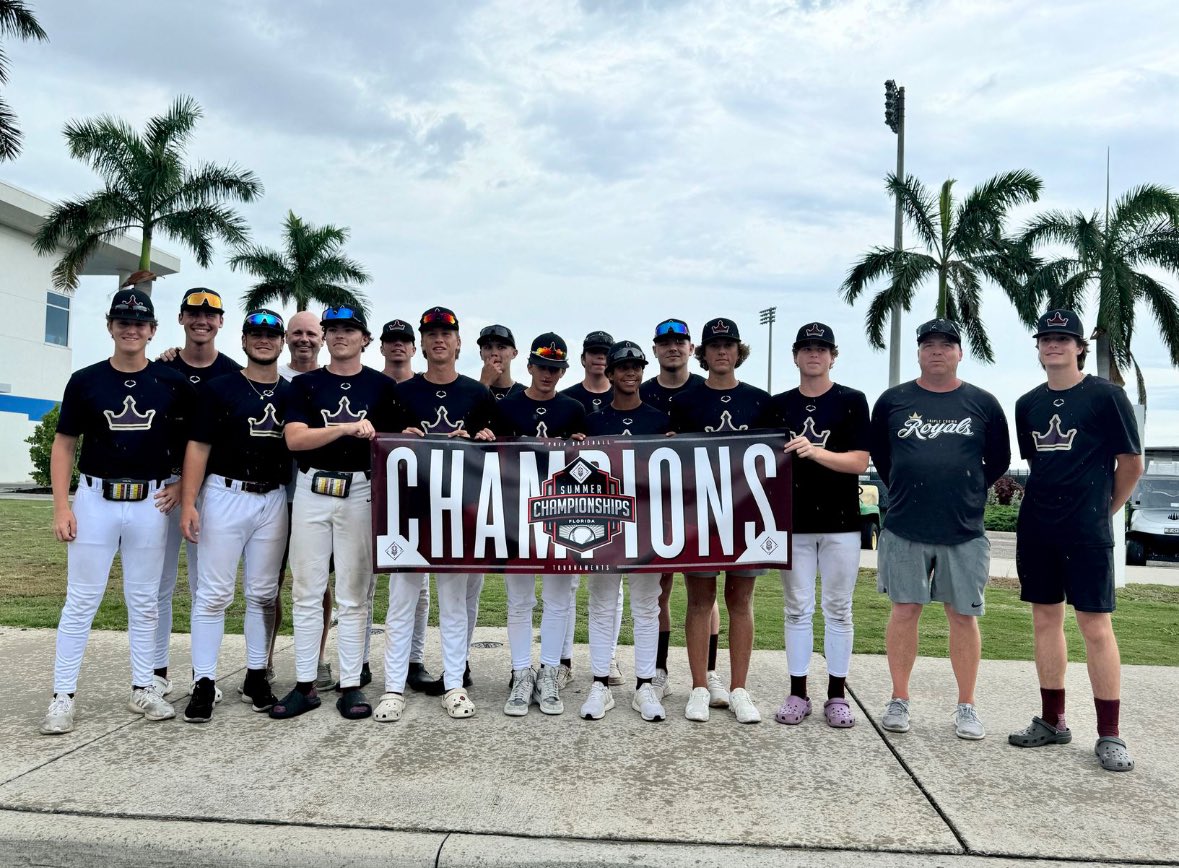 Triple Crown Royals Pollock 2025 (@tcrpollock2025) on Twitter photo Bringing the 🏆 back to the O-H. Pitchers dominated this weekend. Timely hitting and clean defense. Fun weekend to showcase what Ohio ⚾️ is all about. <a href="/TCR_Baseball/">Triple Crown Royals</a> 👑 ⚾️
#BeRoyal Bringing the 🏆 back to the O-H. Pitchers dominated this weekend. Timely hitting and clean defense. Fun weekend to showcase what Ohio ⚾️ is all about. <a href="/TCR_Baseball/">Triple Crown Royals</a> 👑 ⚾️
#BeRoyal