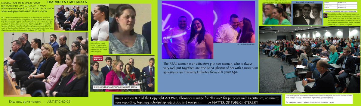 Donna_In_Heaven's tweet image. FOX61 supposed video frame is a graphic, includes a caption.  See Error Level, Noise &amp;amp; PCA.  Ready to go news promotion graphics #EstablishedPattern #SandyHook 
No money exchanges hands, when phony court.  #Distractions are promoted by shills.  
DO NOT fall for it!! More on Erica