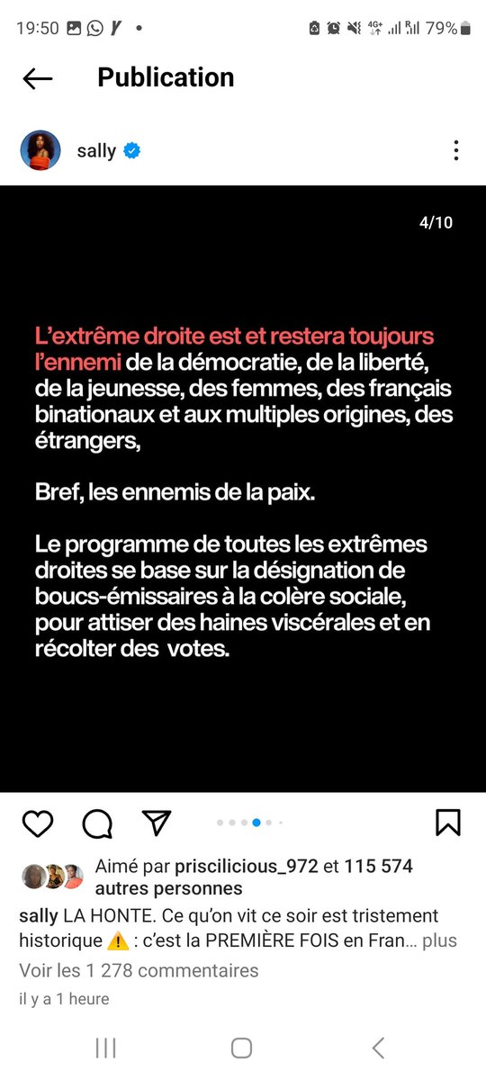 Sally, la véritable reine de France. 👸🏽👸🏽👸🏽