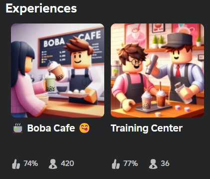 BobaCorporation's tweet photo. Summer is the best time of the year! It is also the best time for some bubble tea! Come on down to the cafe and try some of Roblox's famous bubble tea. #roblox #bobacafe https://t.co/DvKFCEhHke