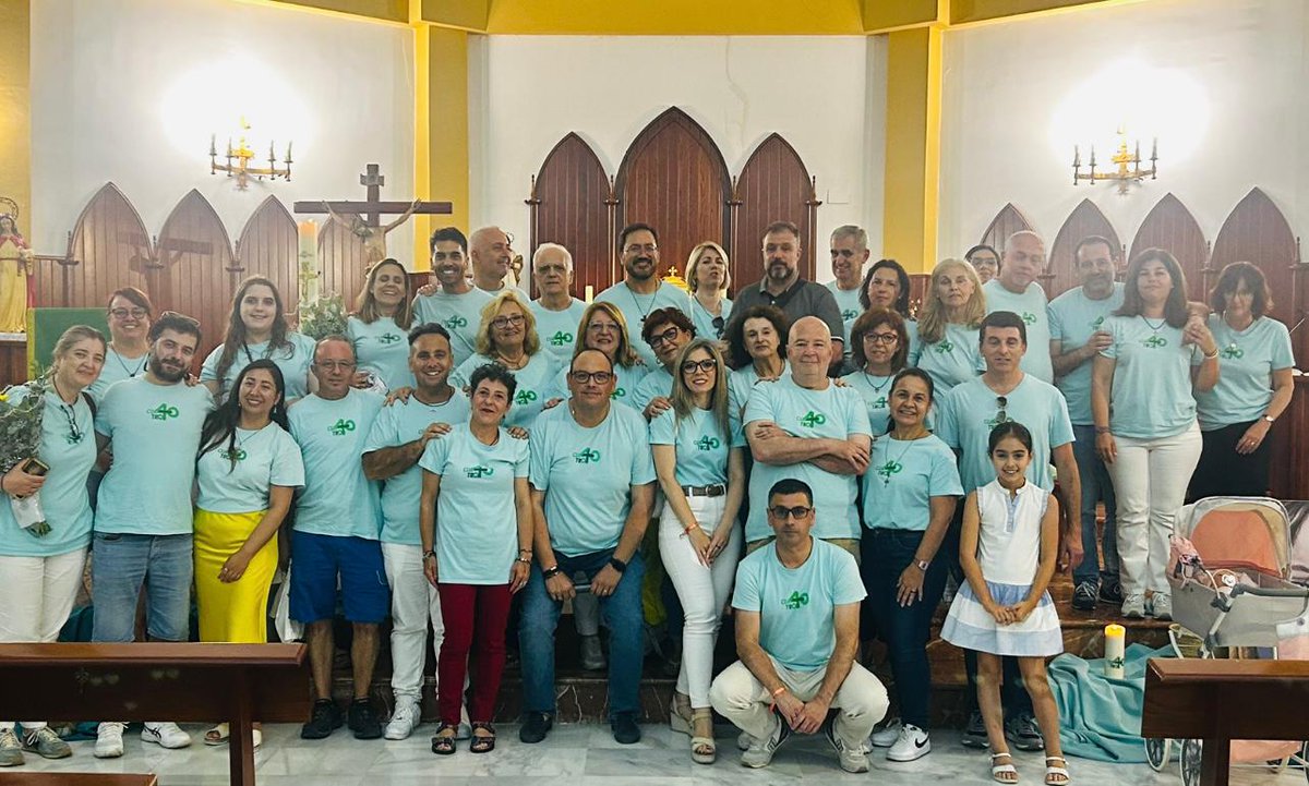 ACGMalaga's tweet photo. El pasado 27 de junio se celebró el último de los siete Encuentros Parroquiales Cuatro40, que se inició el 10 de mayo con las parroquias de San Ramón y de Santa Inés.
Gracias a Dios por este instrumento de ACG, que invita al encuentro personal con Jesucristo.🙏🏼🙏🏼
#Cuatro40 https://t.co/gHS8Wg8xa9