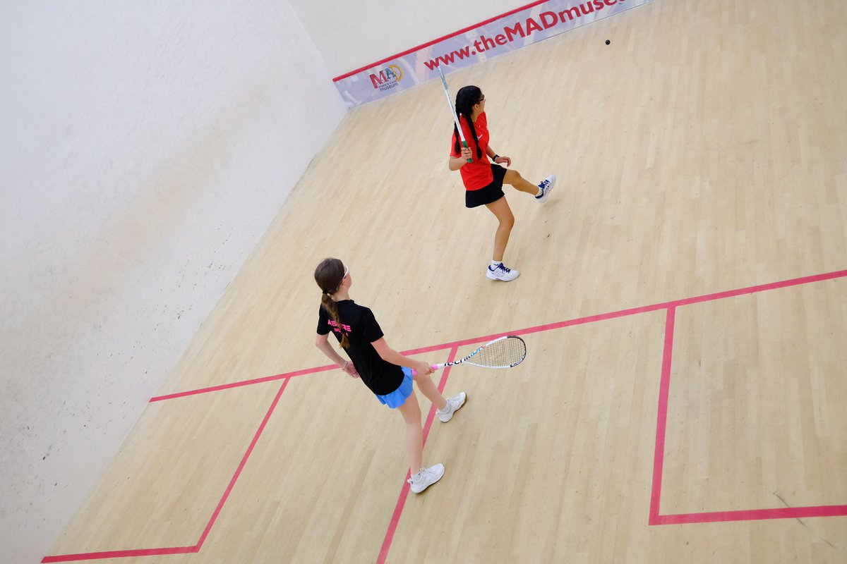 stuart_vail's tweet photo. Well done to Sophie for her efforts in the @englandsquash Aspire Champions. Sophie playing for the first time in the 1st division hit many highs and lows but kept going to win her final junior match of the season 3-2. #fightsmart, #technifibre #salming https://t.co/WXWrQEDjhf