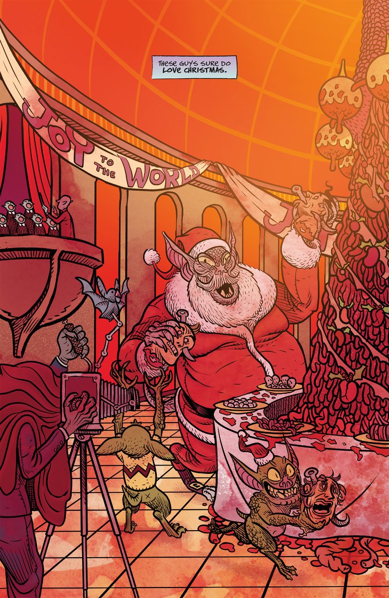 Ancient vampires gather for the ultimate monster party as Operation Sunshine goes into full gear with a bloodbath in the penultimate issue of Operation Sunshine: Already Dead: bit.ly/4eIE5Ik

By Henry Zebrowski, @marcusparks, <a href="/davidrubin/">davidrubin</a>, &amp; more, variant: <a href="/JimMahfood/">Jim Mahfood</a>