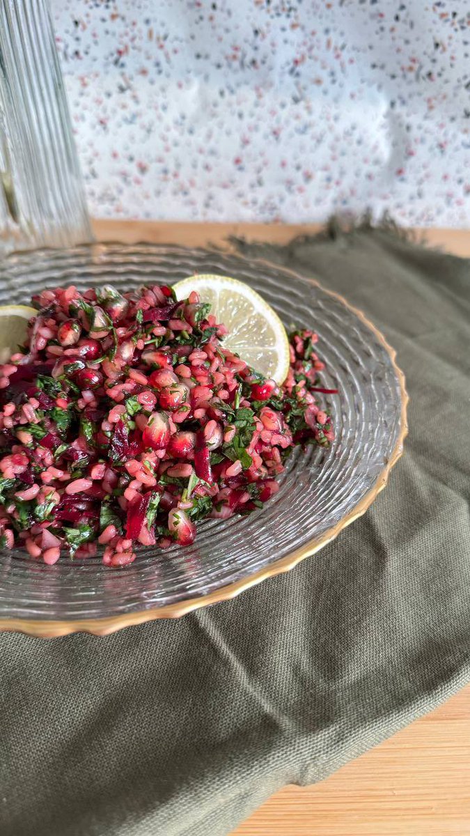 alshalanchef's tweet photo. تبولة البنجر 😋 https://t.co/uyft7ddNfl