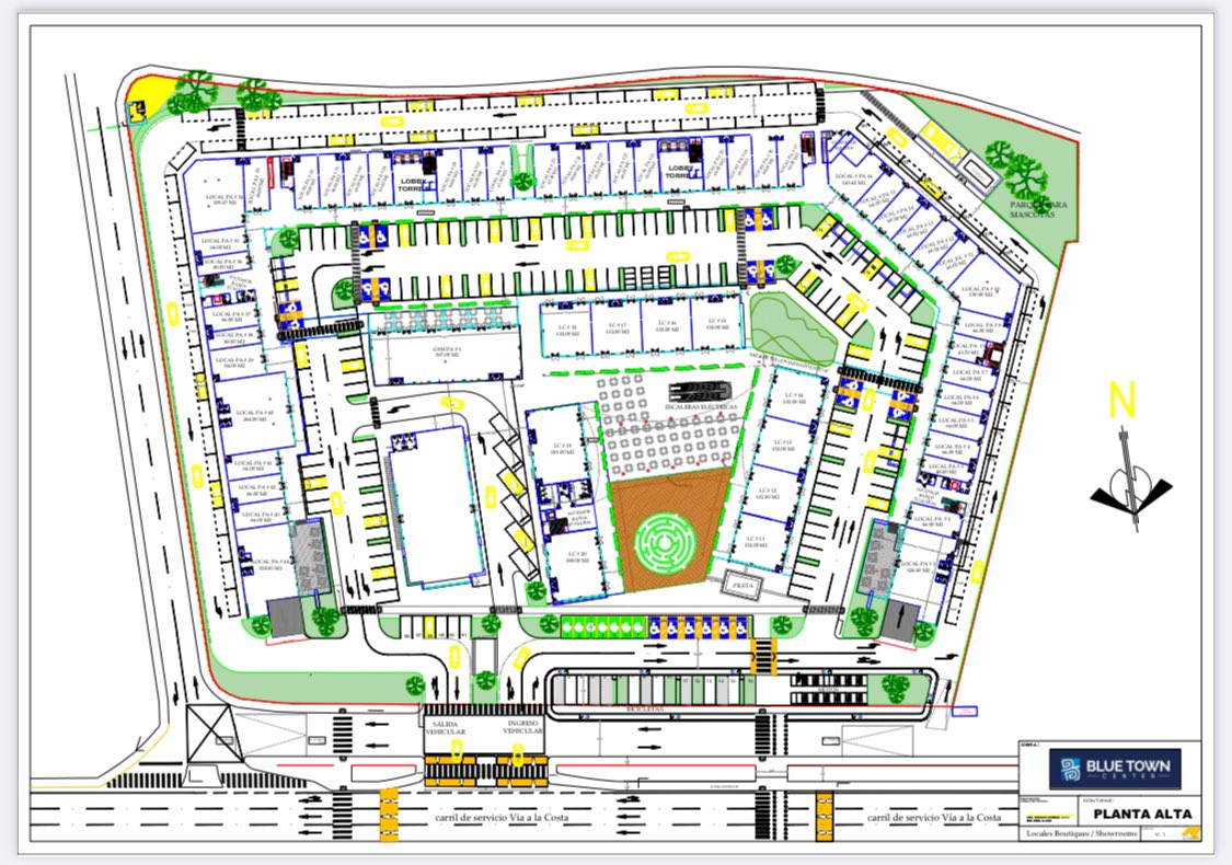 UrbPuertoAzul's tweet photo. Proyecto Blue Town Center https://t.co/7yo6Fr26z2