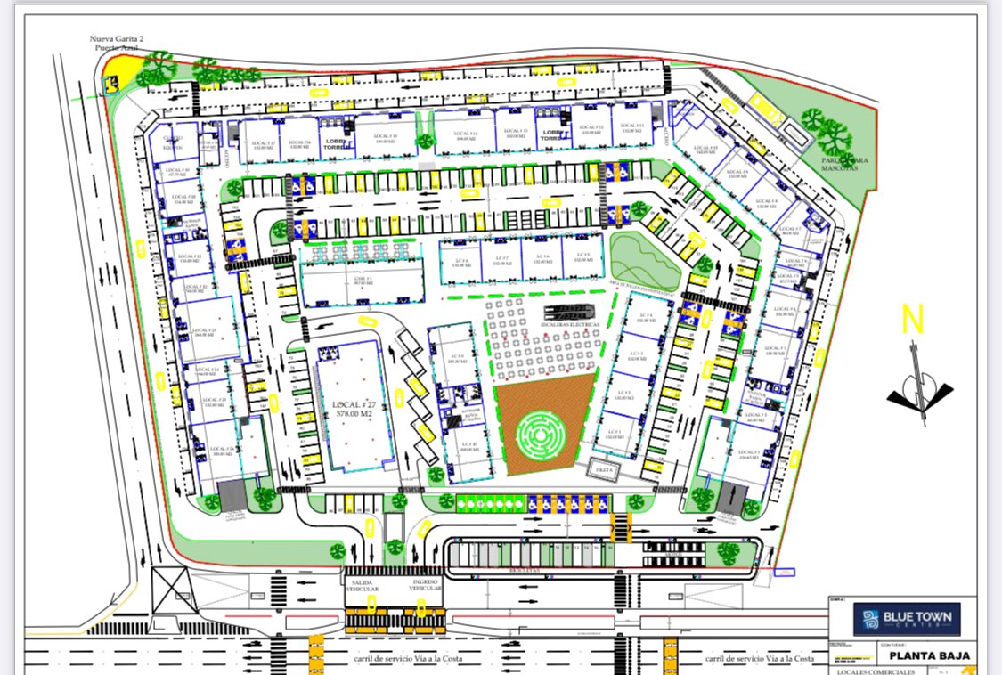 UrbPuertoAzul's tweet photo. Proyecto Blue Town Center https://t.co/7yo6Fr26z2