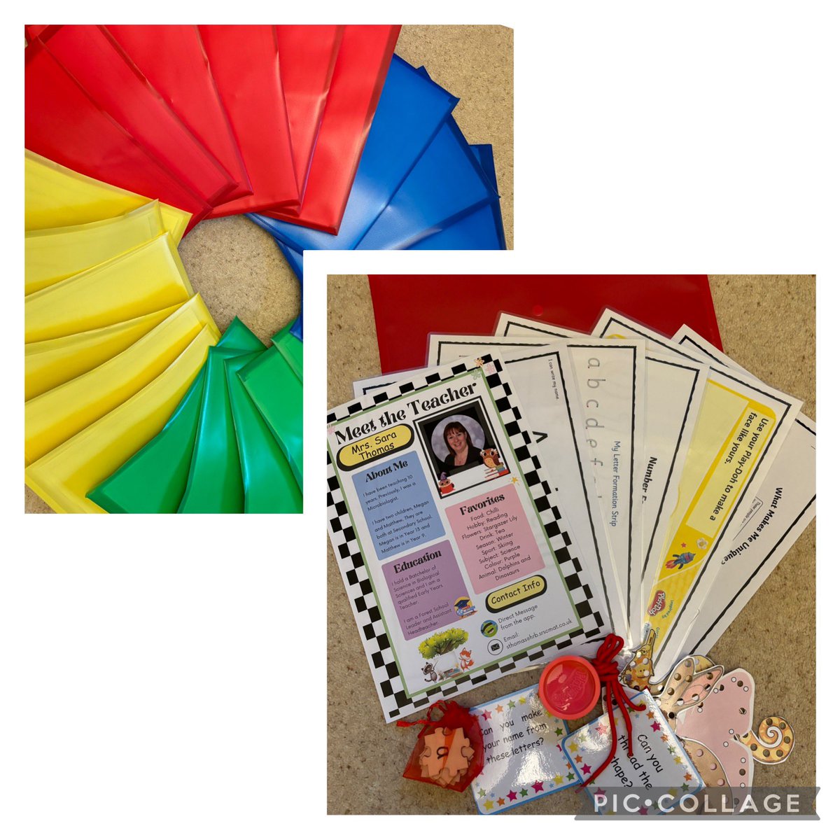 Transition packs for <a href="/HolyRosaryCVA/">Holy Rosary CVA</a> Reception 2024-25 ready! Thank you <a href="/MeganTh67650080/">Megan Thomas</a> for your hole punching skills 🤣🙈