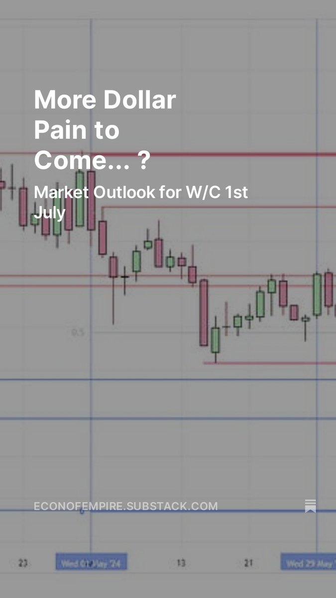 Market Outlook for the W/C 1st July. 

Beware the growing currency risk for those outside the US. 

open.substack.com/pub/econofempi…