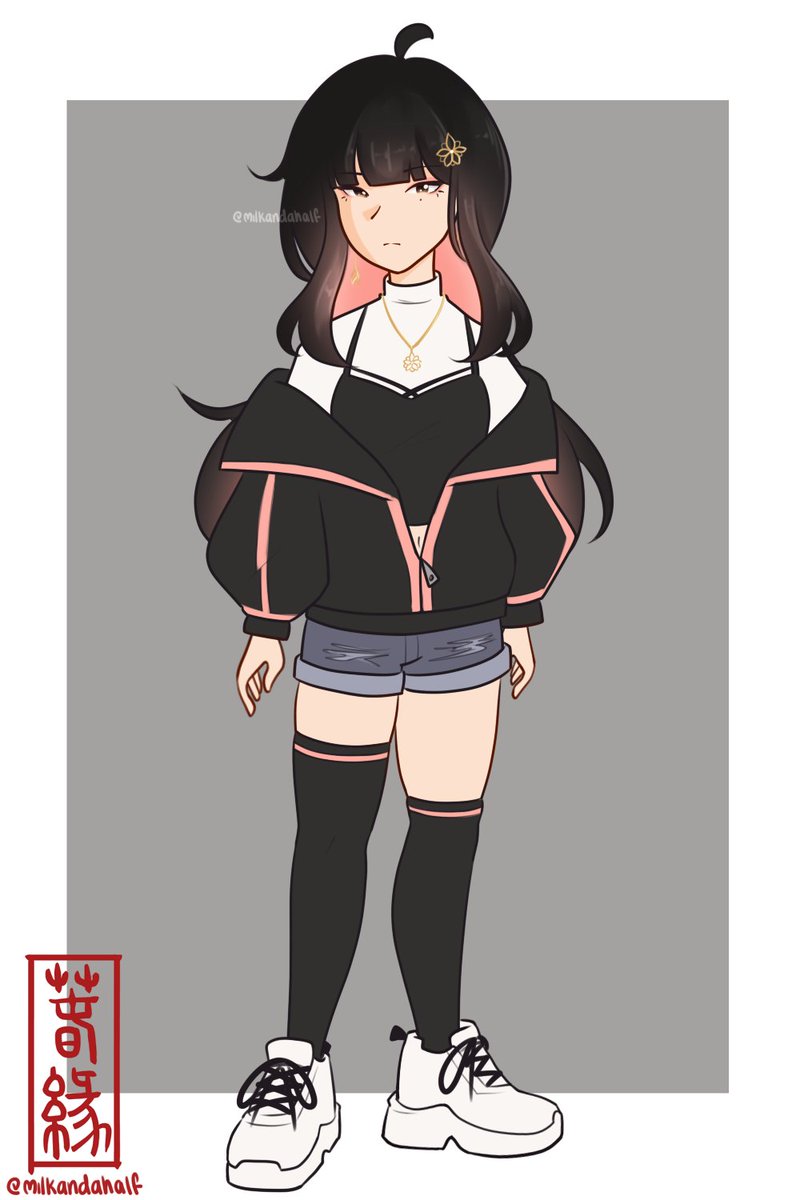 new oc who dis 

#wip #digitalart #oc #milkoc_vanessa