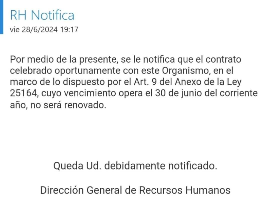 AHORA!!
DESDE ATE YA CONTAMOS 2.305 DESPIDOS DURANTE EL FIN DE SEMANA!!

SI EN EL ESTADO QUIEREN BARRER Y LIMPIAR PASEN LA ESCOBA POR LA CASA ROSADA PORQUE AHÍ ESTÁ TODA LA BASURA!!

Esto se parece cada vez más a una dictadura. Enfrentamos un plan sistemático para destruir el