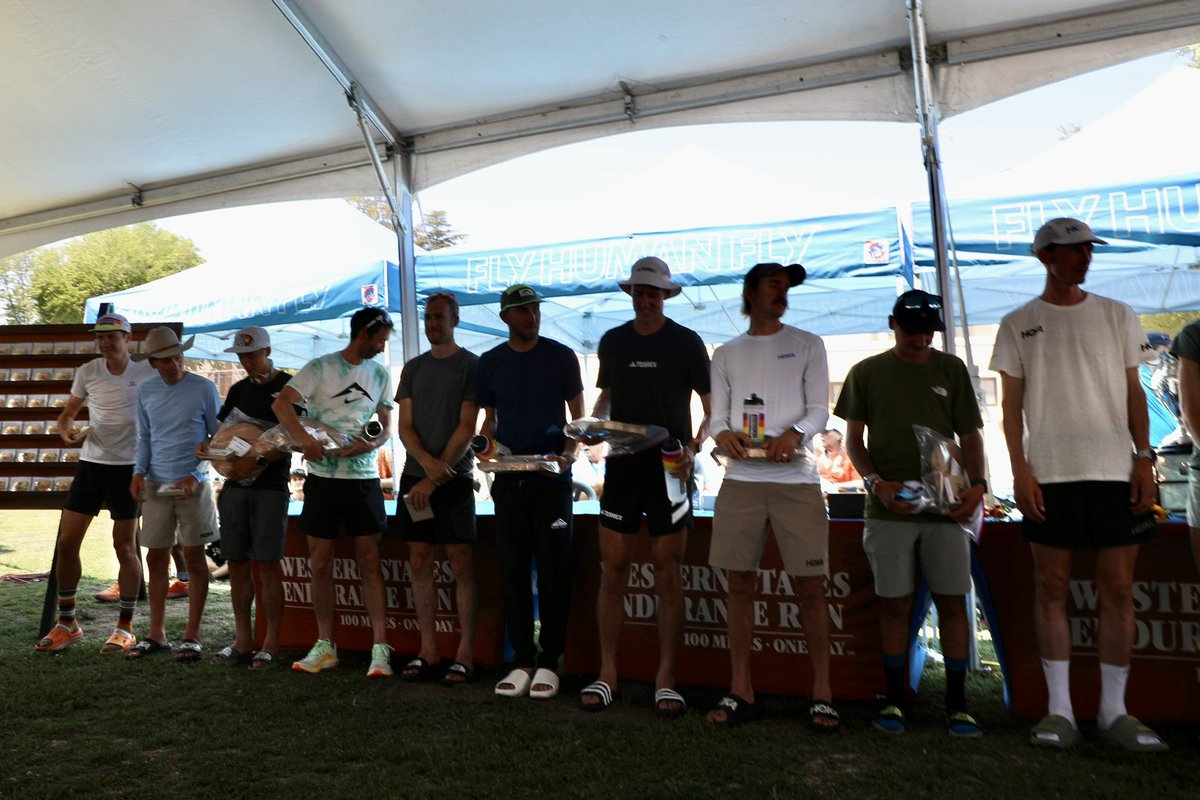 Here's the men's top ten from the 2024 Western States 100. 

Check out our results article to see how the race played out: i-rn.fr/24WS100-results