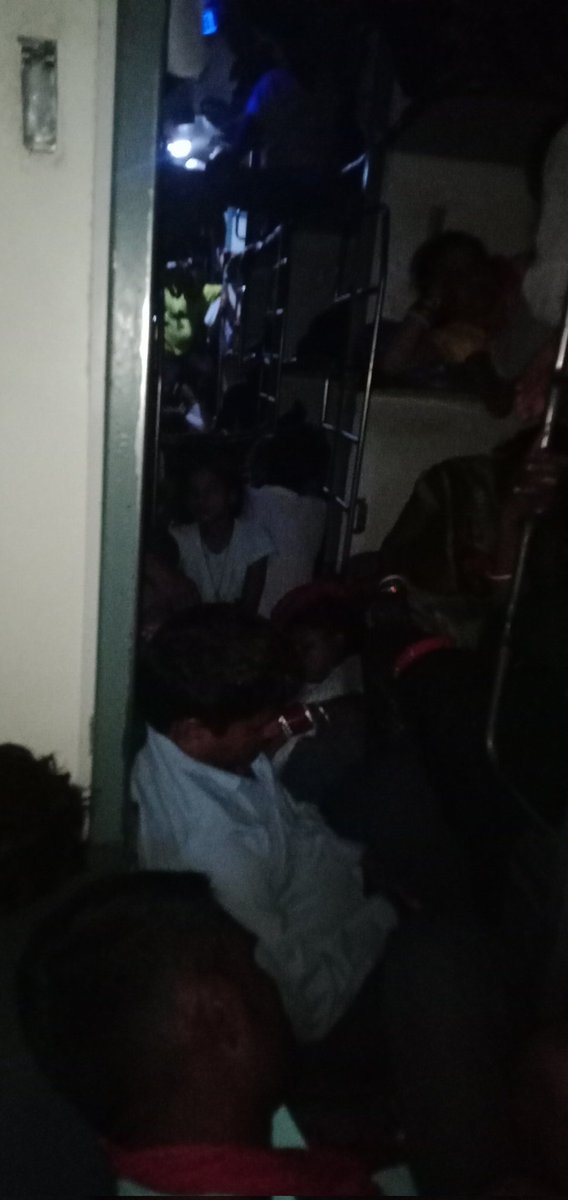 webjournalismcg's tweet photo. My individual concern has resolved but what about problems that should be resolved at police level or administrative level and government must stop issuing over capacity tickets that are making even slipper class much worse in which people travel like cattles. Look few pics  @AP https://t.co/s8Ad9REwWH