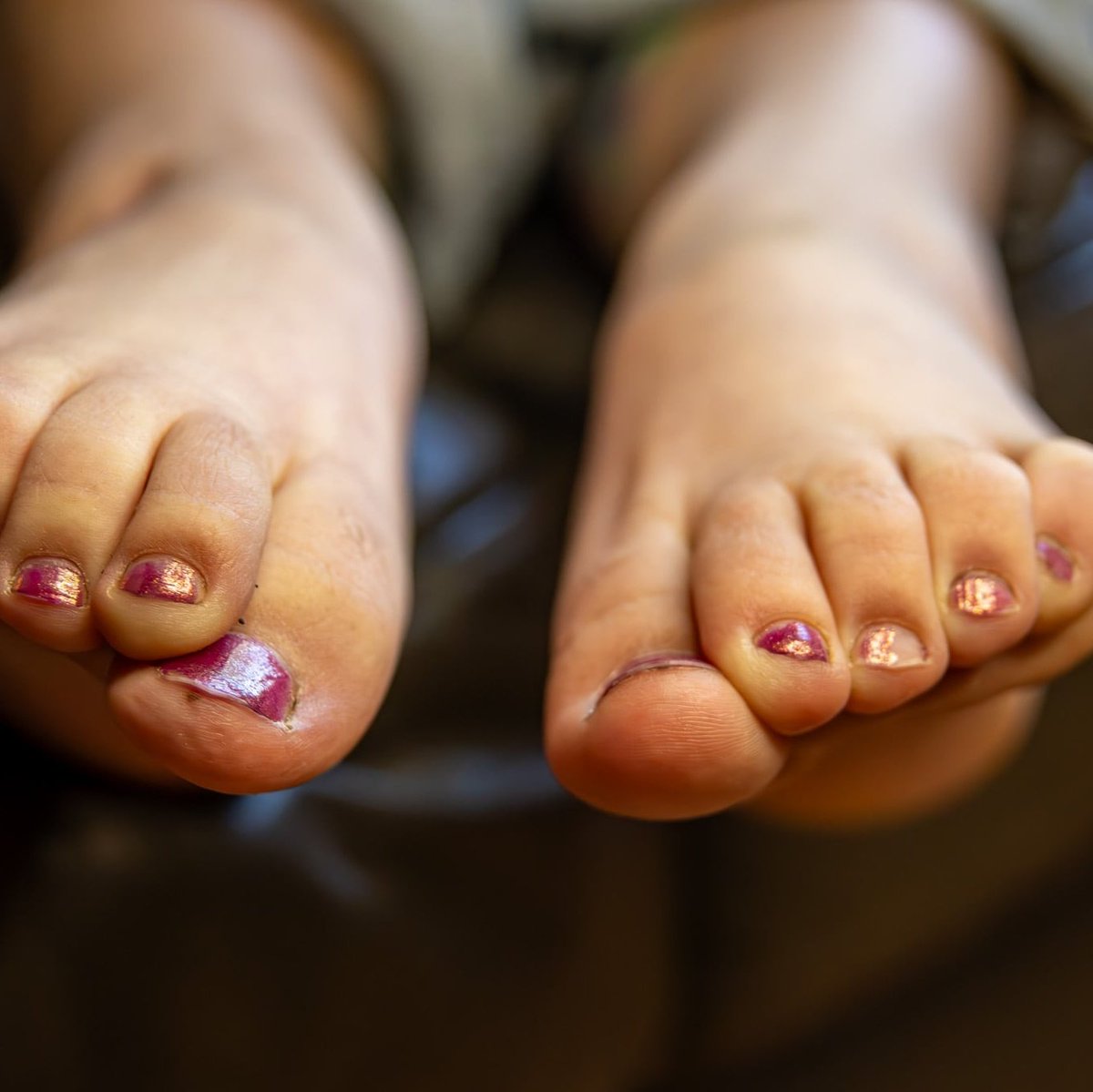 Want to rub my feet for me?