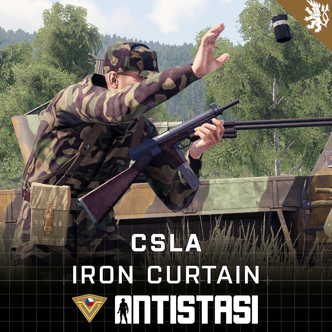 cslastudio's tweet photo. Comrades! Enjoy the summer on Gabreta with ANTISTASI Mod!
Combine the OPS pack with this standalone Mod and plan your resistance operations on this whole map COOP mission.
https://t.co/QefOo1bTqZ
#cslaironcurtain #arma3 #antistasi #operationspack @ArmaPlatform @AntistasiO https://t.co/5F38GF2sHd