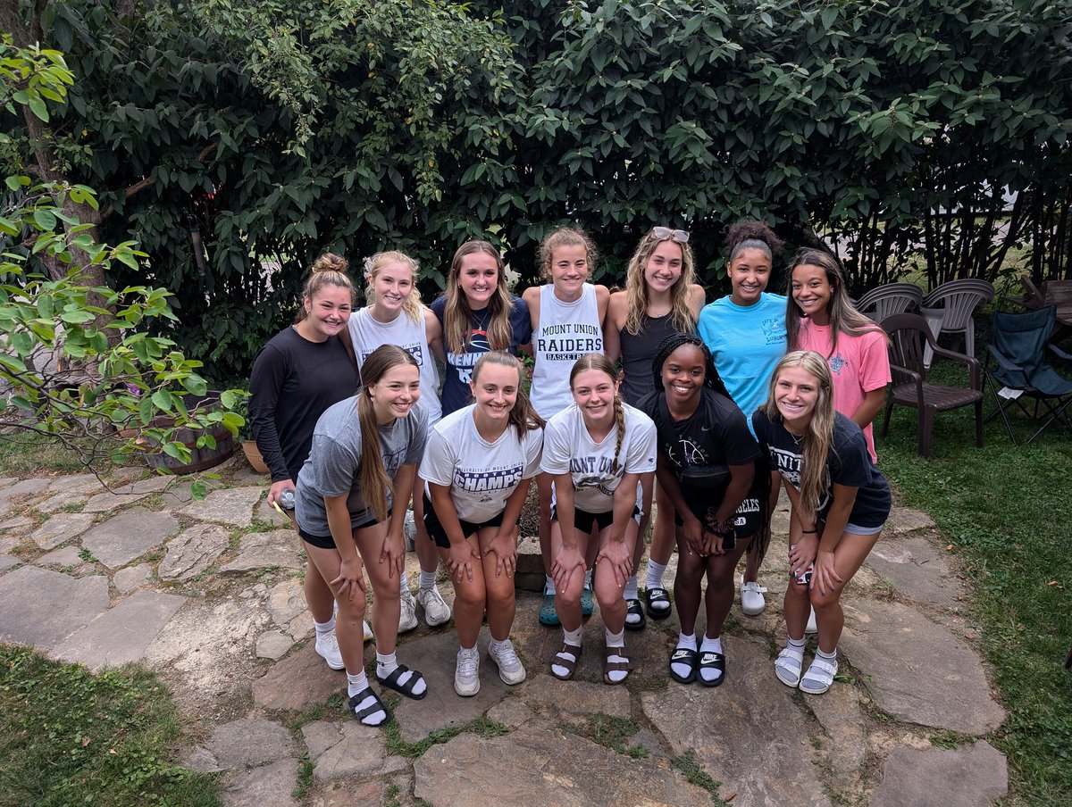PurpleRaiderDoc's tweet photo. Basketball players are made in the off-season. So are basketball teams.  @MountUnionWbb https://t.co/vhYxJDooYh