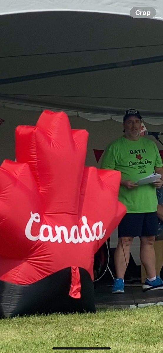 sydenhamkennedy's tweet photo. Coming up at 7pm @amherstislandfm Jerome and I are doing “double shots” as we get primed for the #BathCanadaDay celebrations! 2 hours of our favourite Canadian musicians, plus a look ahead to tomorrow’s festivities. https://t.co/CFcaN7htWs