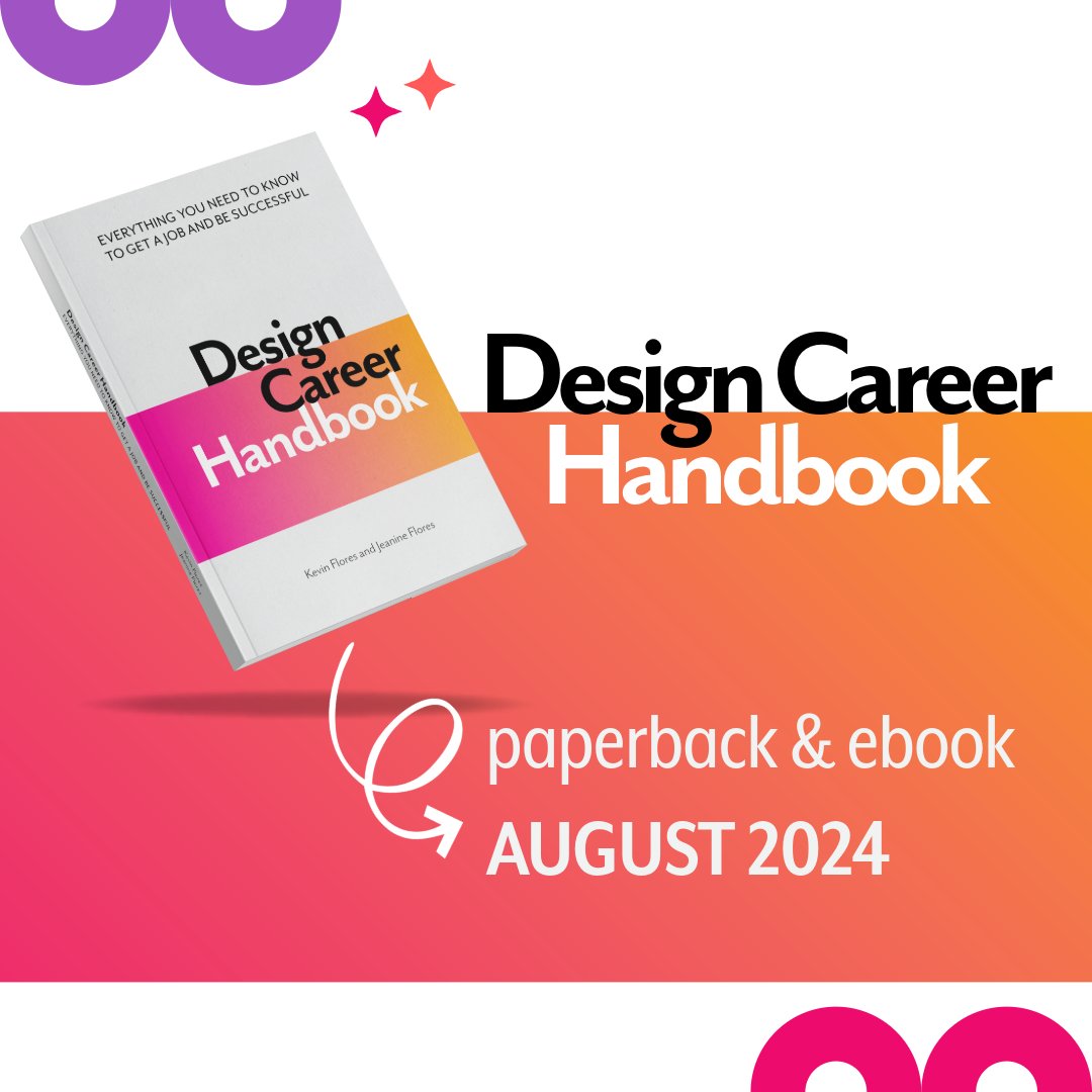 DesignCareerBk's tweet photo. We know the design market is tough right now, but the world still needs designers—really good ones. We're thrilled to announce the "Design Career Handbook: Everything You Need to Know to Get a Job and Be Successful." 📘 Available in AUGUST! https://t.co/rsYMQJbDqW