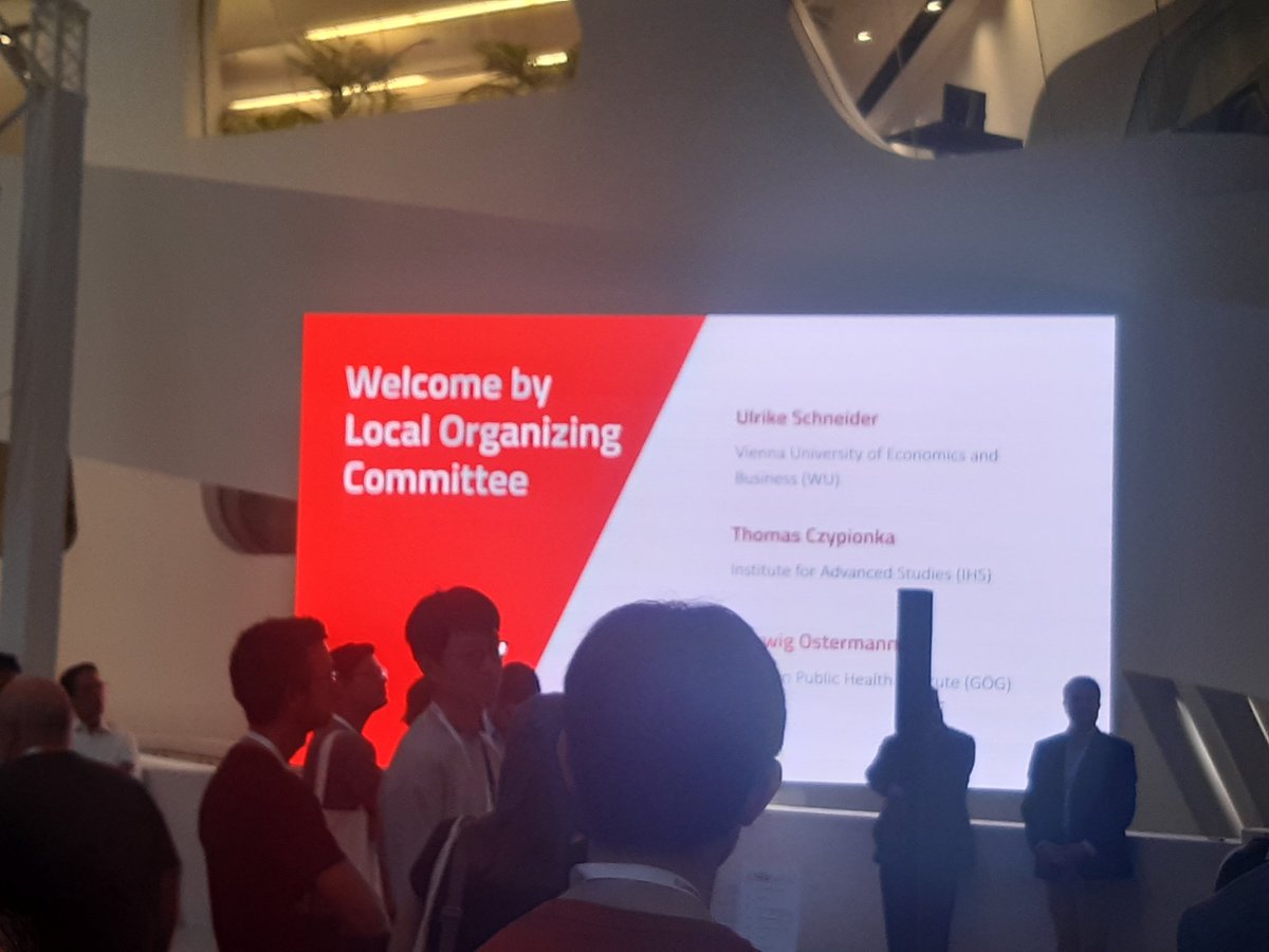 ncostase's tweet photo. Here we go, Vienna, Austria: #HealthEconomics conference #EuHEA2024 @EuHEA, hosted by @wu_vienna & @IHS_Vienna. Showcasing our work on #HealthcareProvider #PaymentReforms in 9 Central and Eastern European countries @IZPwKrakowie @JagiellonskiUni @DubasJakobczyk @MarzenaTambor https://t.co/jrBYG5JxdD